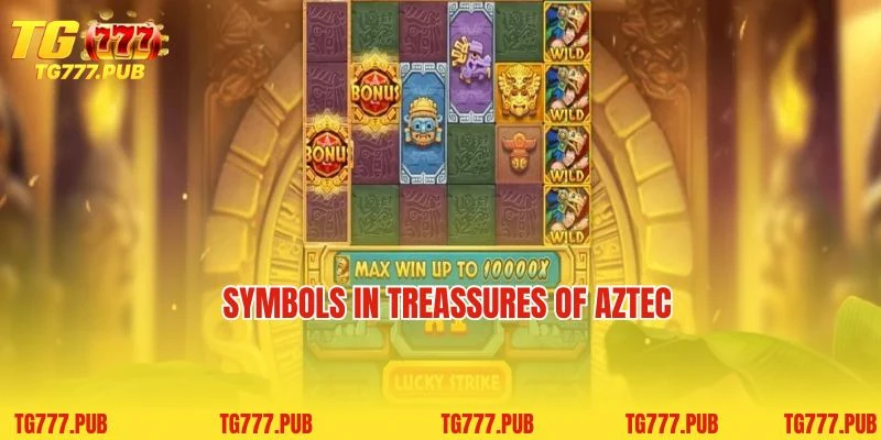 Symbols in Treassures of Aztec